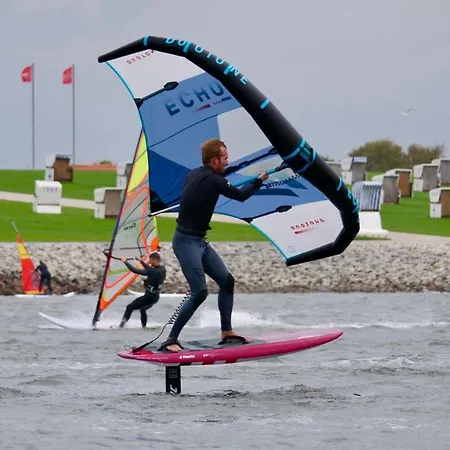 Greypearl - Ruhig Gelegen Mit Terrasse - Strandnaehe - Parkplatz - Wlan דירה בוסום