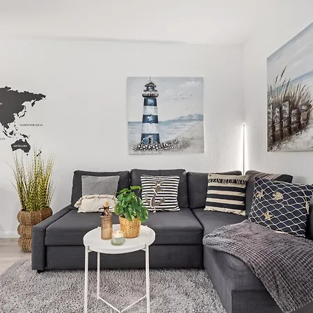 Apartamento Greypearl - Ruhig Gelegen Mit Terrasse - Strandnaehe - Parkplatz - Wlan *