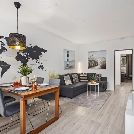 Greypearl - Ruhig Gelegen Mit Terrasse - Strandnaehe - Parkplatz - Wlan * Büsum