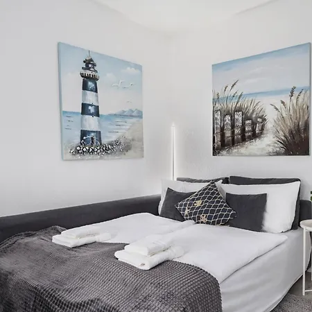 Greypearl - Ruhig Gelegen Mit Terrasse - Strandnaehe - Parkplatz - Wlan